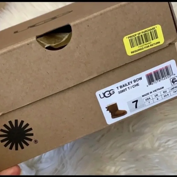 UGG toddler girl Bailey Bow boots